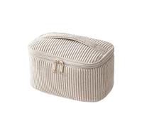 Organiseur de trousse de maquillage | Grande capacité de rangement lisse à fermeture éclair, trousse de toilette, organisateur de cosmétiques de voyage - pour femmes, étudiants, maison, école, bureau