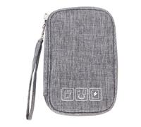 Organiseur Électronique Mini, Polyester Imperméable | Rangement Multi-compartiments, Pochettes en Maille, pour Voyage, Bureau à Domicile, Lunettes et Adaptateurs