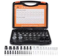 Organiseur en aluminium et en mousse pour testeur de dimensions de vis