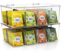 Organiseur en plastique à 8 compartiments, sans BPA