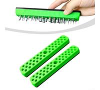Organiseur Forets 36PCS Hexagonale 1/4 Pouce Anti-Rayures | Base caoutchoutée anti-rayures, 36 alvéoles sécurisées, accès rapide, pour idéal établi mobile