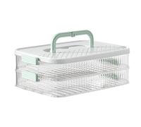 Organiseur hermétique pour charcuterie - Boîte de rangement alimentaire multicouche, boîtes de rangement pour coupe froide, boîte de rangement alimentaire, boîte de rangement hermétique de grande