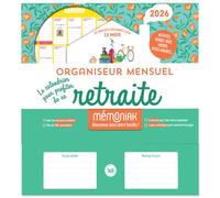 Organiseur mensuel Le Calendrier 2026 pour profiter de sa retraite - Collectif - Editions 365 - broché - Calendrier
