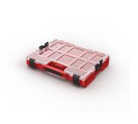 QBRICK SYSTEM Malette Outils Boîtes à Outils Valise PRO Organizer 200 RED Ultra HD Boîte De Tri De Gamme De Vis Rouge 460 x 370 x 105 mm