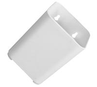 Organiseur Mural Adhésif pour Stylos, Boîte Multifonction sans Perçage | PP Beige, Surface Poncée Légère, pour Chambre ou Bureau, Rangements Petits Objets et Rouges à Lèvres