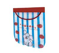 Organiseur mural pour sous-vêtements avec imprimé chiot | Avec ouverture élastique en forme de U - Organiseur de chaussettes mural pour entrée, maison, chambre à coucher, cuisine