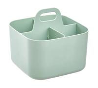 Organiseur Poly 16 5x16 5x15cm vert compartiments amovibles