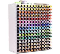 Organiseur pour 180 crayons, boîte de rangement en bois pour le bureau, l'école, la maison, les ateliers créatifs et les petits artistes