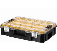 Organiseur PRO-STACK Stanley Fatmax, 10 Compartiments Amovibles, 7.8L, 440x337x119mm, Couvercle Transparent