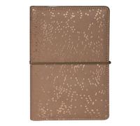 Exacompta 74626E - Organiseur Exatime 17 light Méline - 14 x 19 cm - Semainier Septembre 2025 à décembre 2026 - 16 mois - Coloris Cappuccino