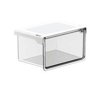 Organiseur sous évier empilable, grand et transparent | Organisateur de plan de salle de bain pour maison, école, cosmétiques, cuisine, pulls, serviettes, camping-car, chaussettes