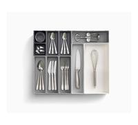 Organiseur tiroir Joseph Joseph Blox 10 pieces modulable empilable gris