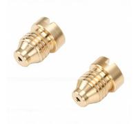 Orifice de à Mousse en Laiton de qualité Supérieure, Débit Stable pour Le Lavage de Voiture, 2 Embouts de Filetage de à Mousse pour Remplacement (1.4MM)