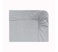 ORIGIN Drap Housse Fines Rayures en Polyester, Vague