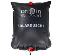 Origin Outdoors - Rollable Solar Shower - 20 l - 18 mm - black