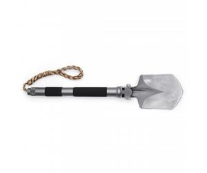 Origin Outdoors - Schaufel Survival 10 in 1 - Pelle - L 50 x B 13 x H 4 cm - metallic / black