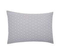 Origin Taie d'oreiller en Bambou - 50 x 70 cm - Blanc et noir