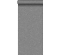 Origin Wallcoverings Papier peint gris foncé uni - 345945 - 53 cm x 10,05 m