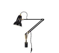 Anglepoise Original 1227 Lampe en Laiton avec Support Mural Noir Jai