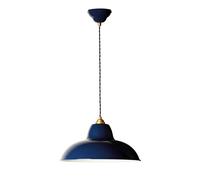Original 1227 Suspension Large Laiton Midi Bleu Encre