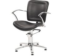 Original Best Buy George V Fauteuil de Coiffure Noir / Base Pied Etoile