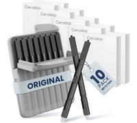 Original Cerustop Filtre pour Appareil Auditif, 80 Pièces (Pack de 10) | REF 098-0282 - filtres anti-cérumen compatibles Phonak, Widex, Unitron, Resound, Hansaton - protège votre prothèse auditive
