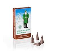 Original Crottendorfer Räucherkerzen 1015 Lot de 24 cônes d'encens Anti-Tabac Senteurs de l'Avent Taille M