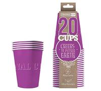 Original Cup - 20 x Gobelets Américains en Carton 53 Cl - Soirée Beer Pong - Violet