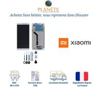 Original Ecran LCD & Vitre tactile Blanc Sur Chāssis Pour Xiaomi Redmi S2