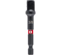 Original Einhell Adaptateur pour ouille Impact (acier CrV, admission 3/8", longueur 65 mm, phosphaté au manganèse, résistant aux chocs, zone de torsion)