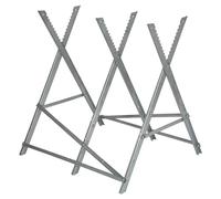Original Einhell Chevalet de tronçonnage (accessoire de tronçonnage, en métal, capacité de charge max. 200 kg, pour rondins de bois de Ø 300 mm max., épaisseur de profilé 2,5 mm)