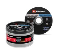 Einhell Disques à tronçonner 711526 – 115 mm, 50 pièces, métal/acier inoxydable