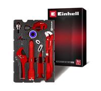 Einhell Kit de plomberie E-Case Pad 8 pièces – coupe-tube, clé lavabo, ruban isolant