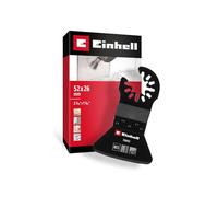 Original Einhell grattoir rigide 52 mm (acier au carbone durable, fonction de changement rapide Open Back, convient pour les multitools)