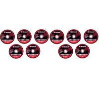 Original Einhell Kit de 5 disques de coupe 76 mm (accessoires pour meuleuses d’angle, Ø 76 mm, alésage 10 mm, pour toutes les meuleuses d’angle compatibles, 5 disques de coupe fins inclus) (Lot de 2)