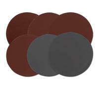 Original Einhell Kit de feuilles abrasives pour métal (accessoire pour meuleuse d’angle pneumatique, pour meuleuse d’angle pneumatique TC-PA 50 Einhell, Ø 50 mm, 60 feuilles abrasives div. incluses)