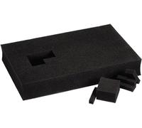Einhell Kit de mousses prédécoupées E-Case – Garniture intérieure pour rangement sûr et modulable