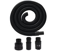 Original Einhell Tuyau d'aspiration pour aspirateurs eaux et poussières (longueur : 3 m, avec adaptateur de raccordement pour tous les aspirateurs eaux et poussières Einhell, en plastique rigide)
