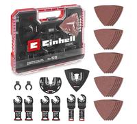 Einhell 708136 XLPLUS-CASE HCS, Oxyde d'aluminium, Acier Chrome-Vanadium Set outils multifonction 1 set