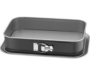 Original Kaiser Inspiration Moule à charnière carré 36 x 24 cm, Moule à pâtisserie rectangulaire à fond plat, Moule à tiramisu antiadhésif, anti-fuite, Moule à gâteau carré