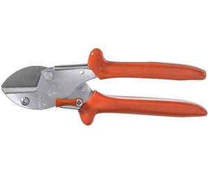 Original LÖWE 5105 Ciseaux universels professionnels à enclume 5.105 avec lame en acier antiadhésive - Petits ciseaux polyvalents pour l'artisanat et l'industrie pour bois, plastique, caoutchouc,