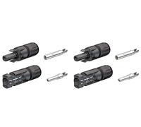Original - MC4 mâle + femelle pour câbles de 4 à 6 mm² - Fiche solaire PV-KST4/6II-UR et PV-KBT4/6II-UR (2)