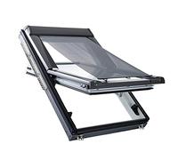 Original Screen Pare-Soleil extérieur Roto Store extérieur Protection Contre Le Soleil et la Chaleur Longueur réglable pour Les Fenêtres de la série Q avec Taille 066/xxx Largeur 66 cm