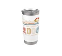 Original Septembre 2008 18 ans Anniversaire Vintage Cadeau Gobelet isotherme en acier inoxydable double paroi
