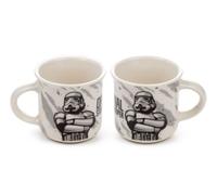 Original Stormtrooper Lot De 2 Tasses Espresso En Porcelaine 75ml