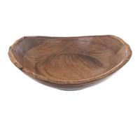 Orion Bol en bois de manguier - 30 cm - 1,6 l - Grand bol de service pour salade et fruits - Saladier décoratif et bol à fruits en bois véritable - Bol en bois naturel