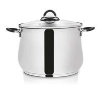 ORION Casserole en acier Casserole avec couvercle DALIE 26 cm 10,6l pour gazinière à induction