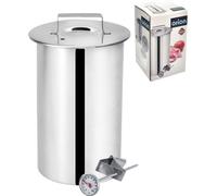 ORION Cuiseur de jambon en acier inoxydable avec thermomètre 10cm