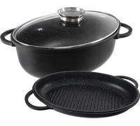 ORION Grande Aroma Plat à four avec couvercle double face 43 x 30 cm ORION 127027