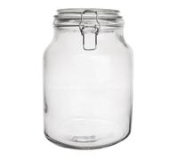 orion group Bocal en verre avec fermeture à étrier brevetée 3,4 l